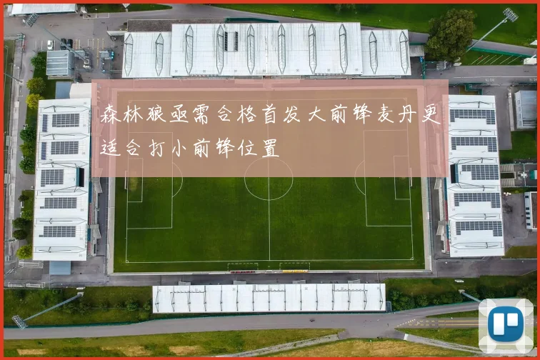森林狼亟需合格首发大前锋麦丹更适合打小前锋位置